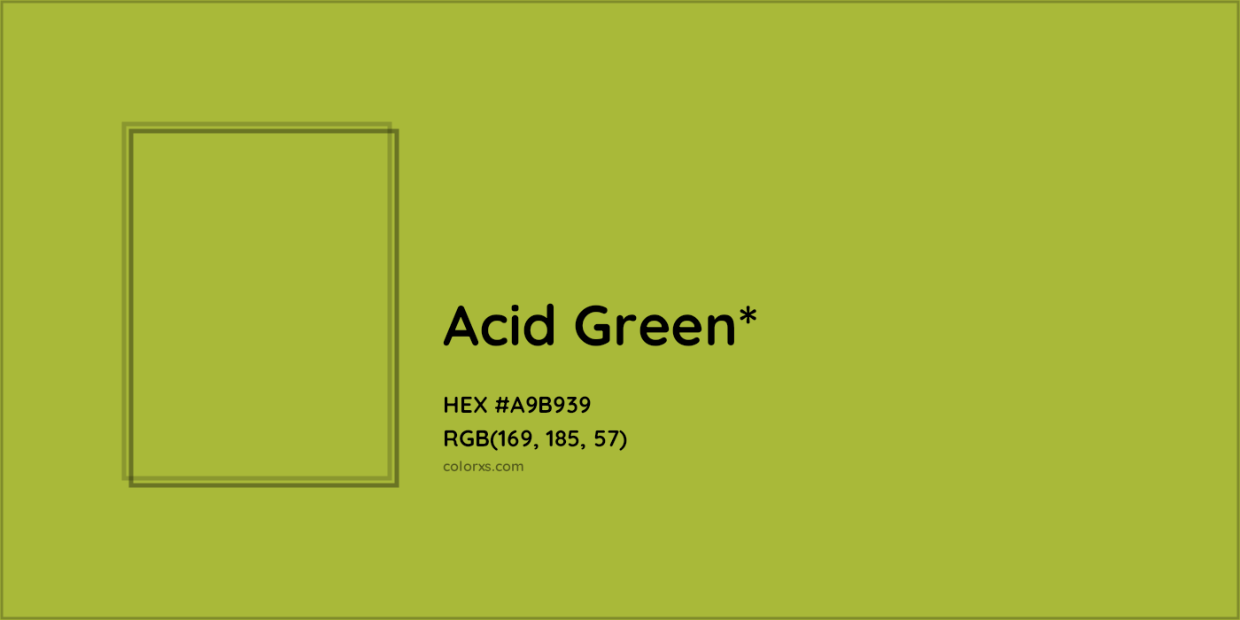 HEX #A9B939 Color Name, Color Code, Palettes, Similar Paints, Images