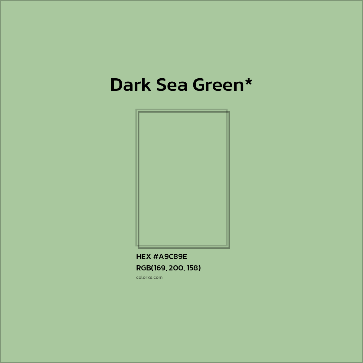 HEX #A9C89E Color Name, Color Code, Palettes, Similar Paints, Images