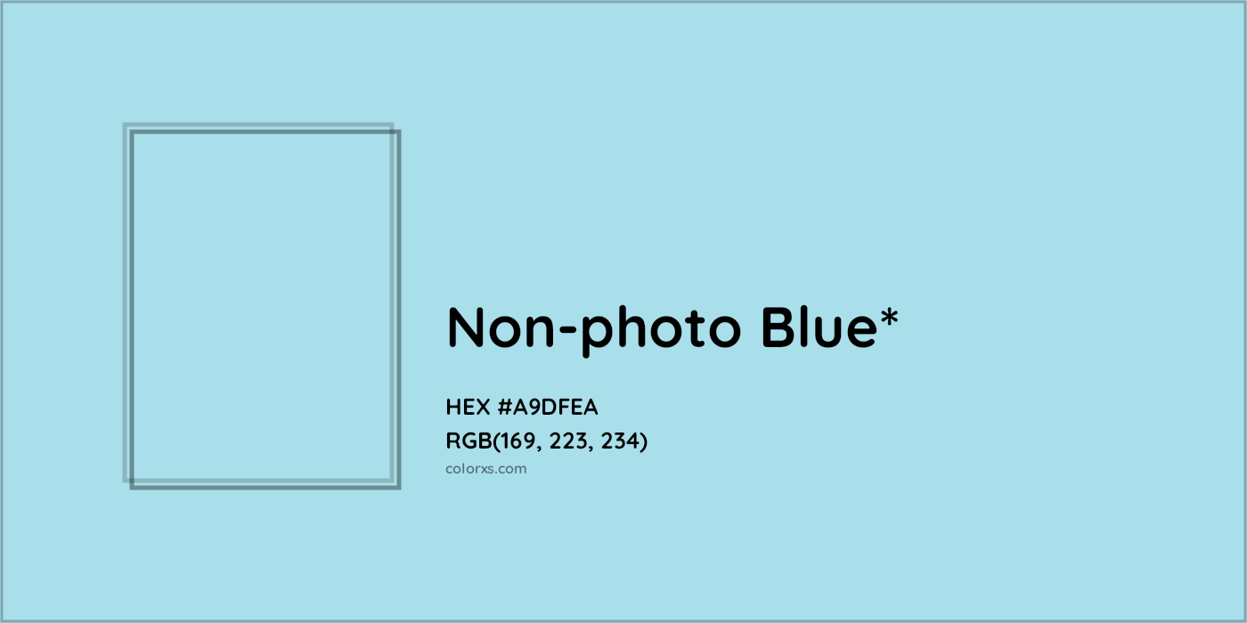 HEX #A9DFEA Color Name, Color Code, Palettes, Similar Paints, Images