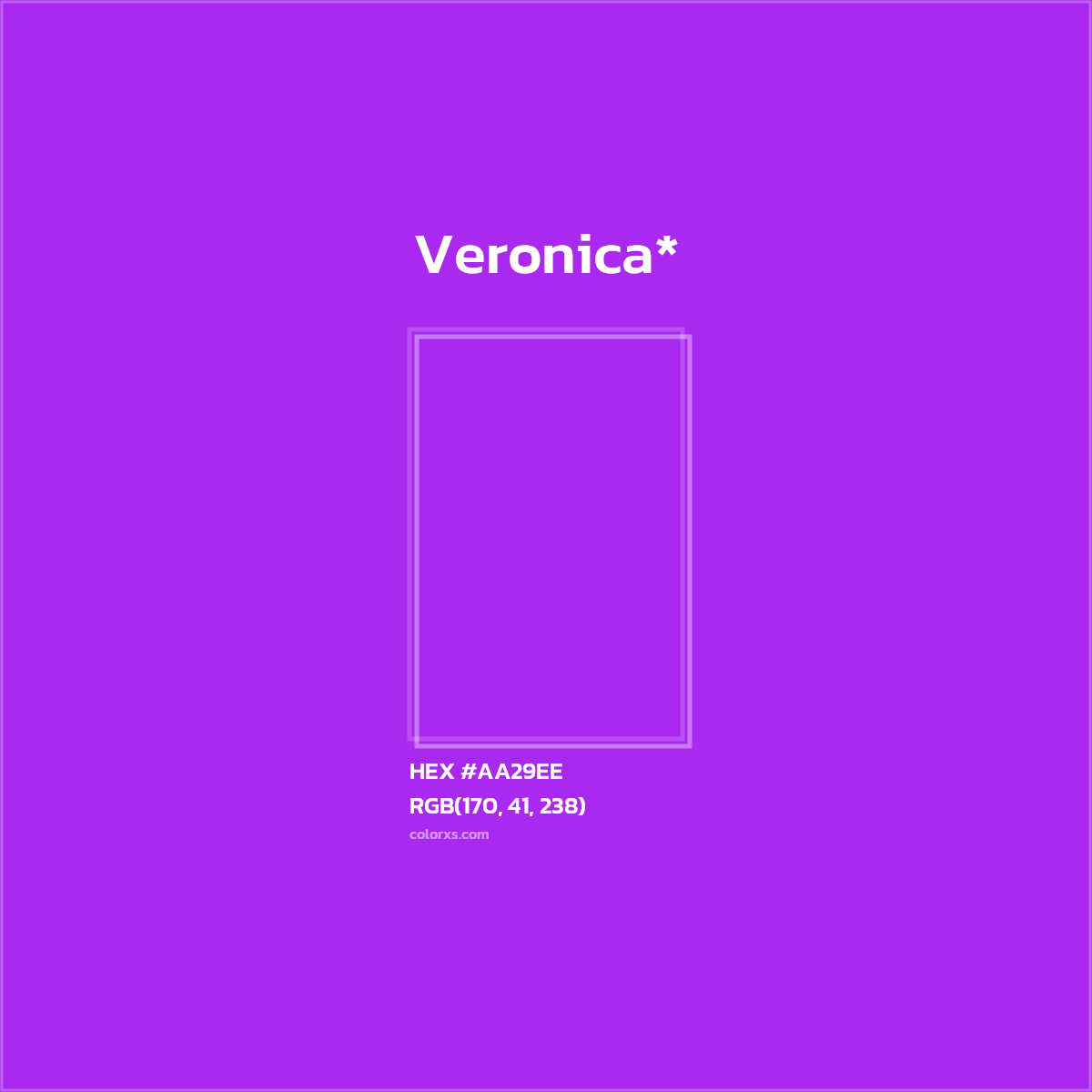 HEX #AA29EE Color Name, Color Code, Palettes, Similar Paints, Images