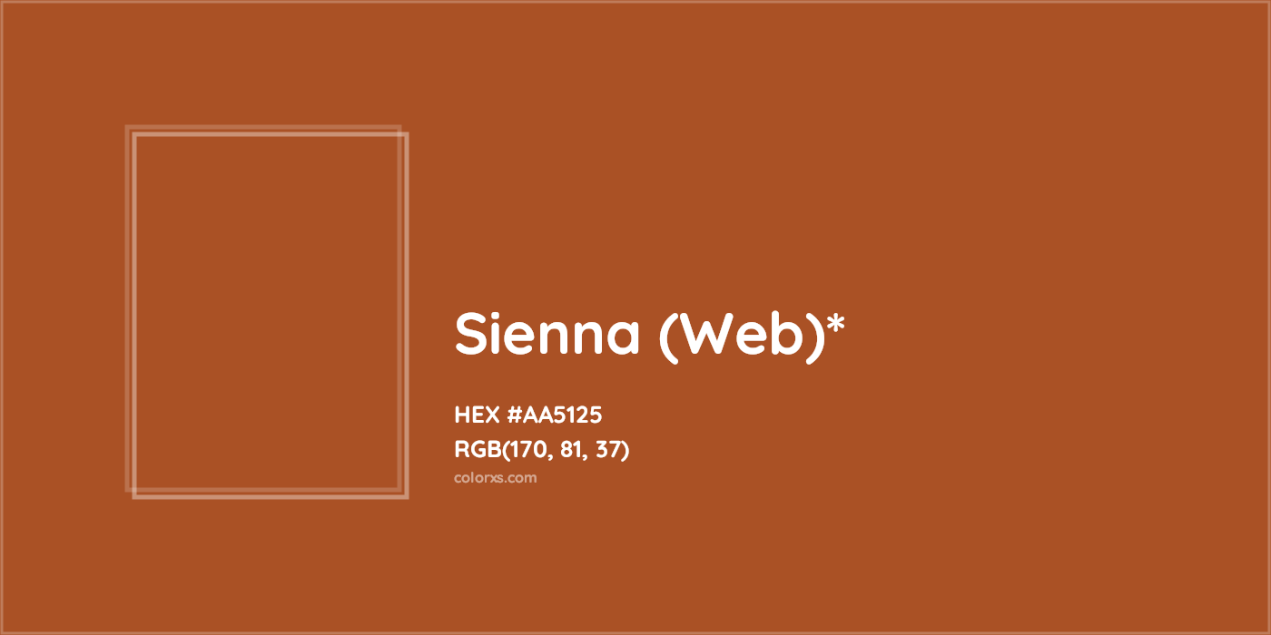 HEX #AA5125 Color Name, Color Code, Palettes, Similar Paints, Images