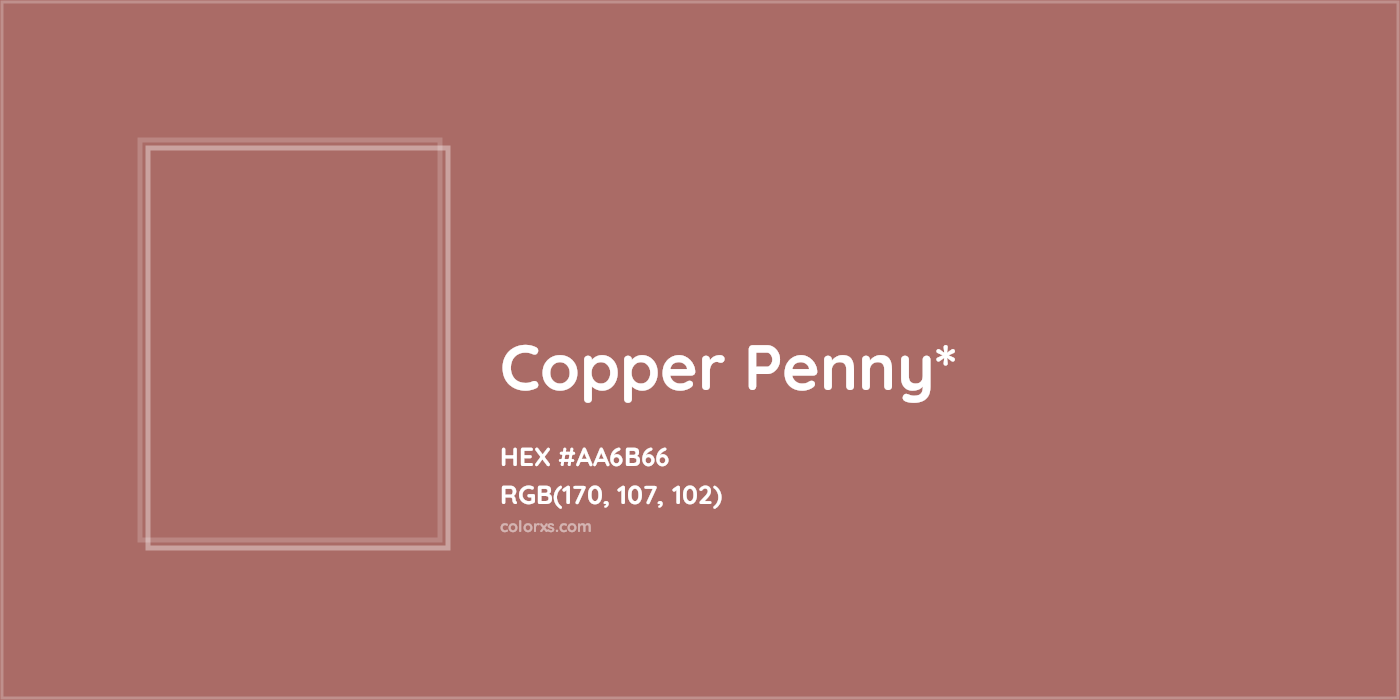 HEX #AA6B66 Color Name, Color Code, Palettes, Similar Paints, Images