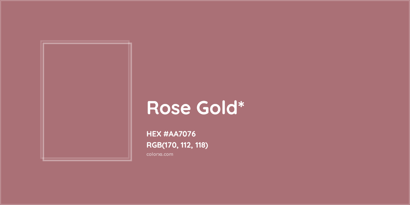 HEX #AA7076 Color Name, Color Code, Palettes, Similar Paints, Images