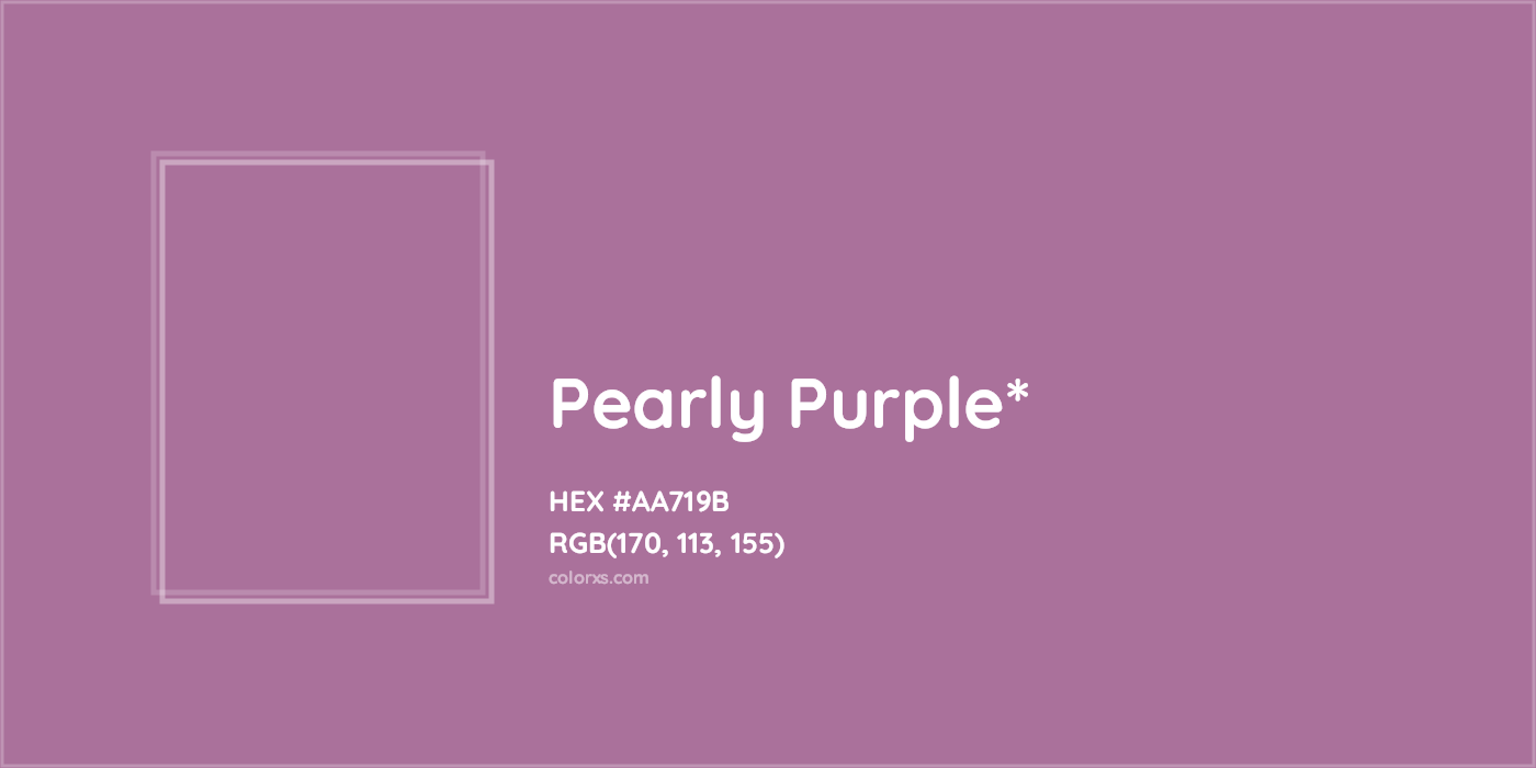 HEX #AA719B Color Name, Color Code, Palettes, Similar Paints, Images