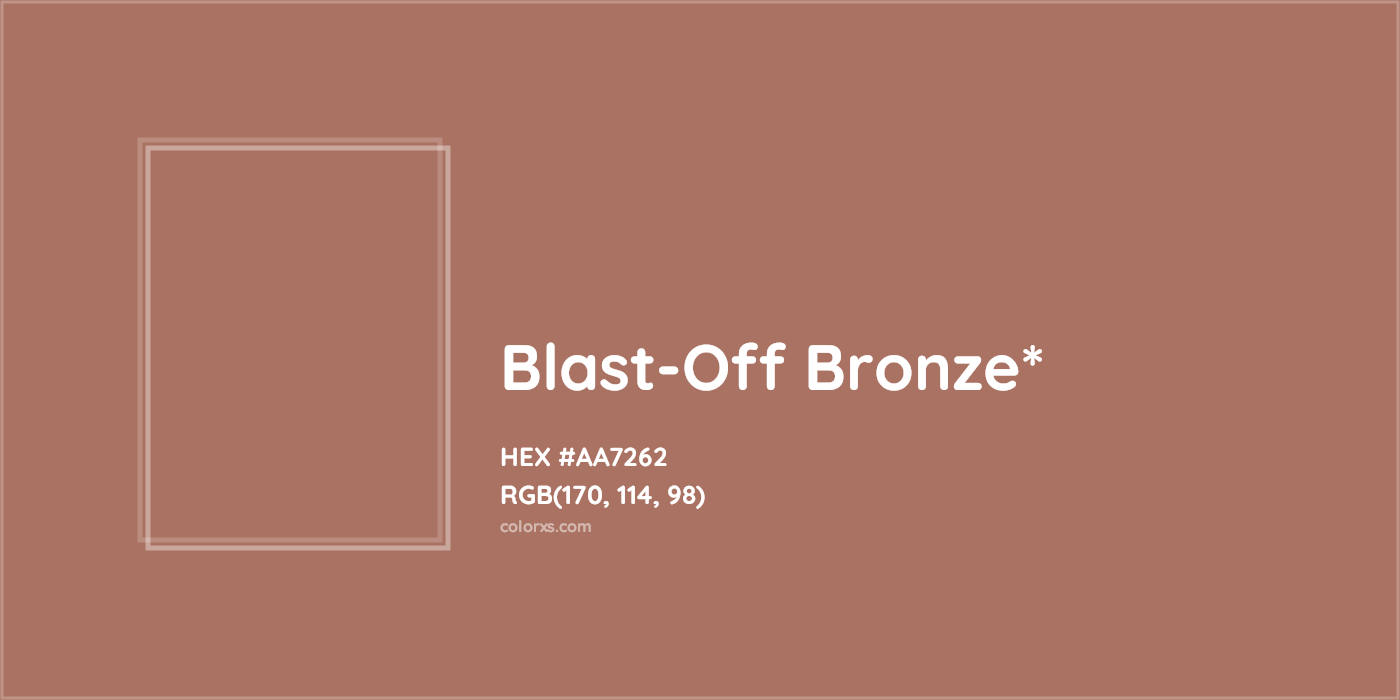 HEX #AA7262 Color Name, Color Code, Palettes, Similar Paints, Images
