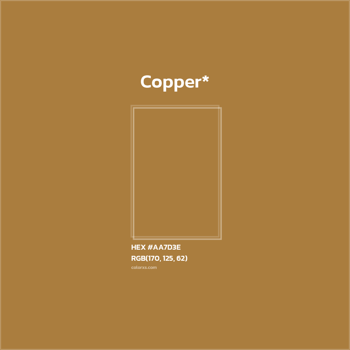 HEX #AA7D3E Color Name, Color Code, Palettes, Similar Paints, Images