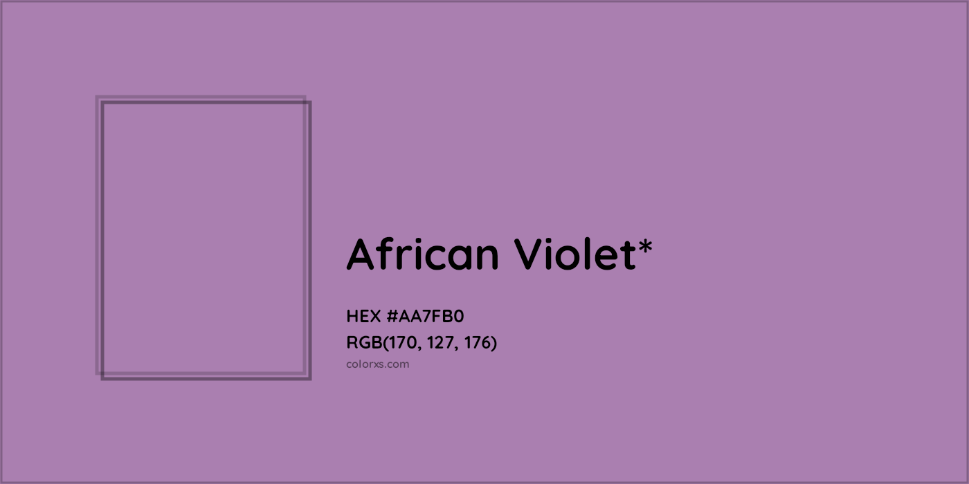 HEX #AA7FB0 Color Name, Color Code, Palettes, Similar Paints, Images