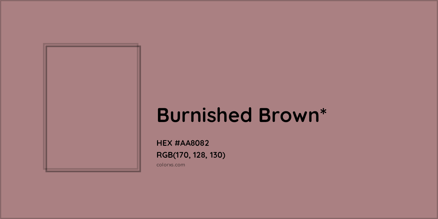 HEX #AA8082 Color Name, Color Code, Palettes, Similar Paints, Images