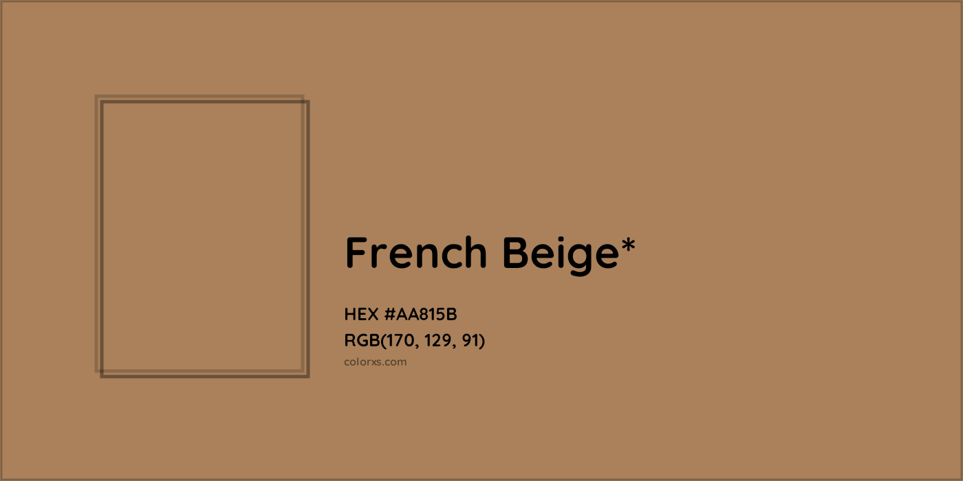 HEX #AA815B Color Name, Color Code, Palettes, Similar Paints, Images