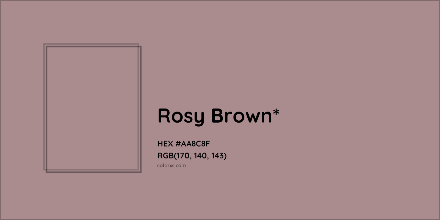 HEX #AA8C8F Color Name, Color Code, Palettes, Similar Paints, Images