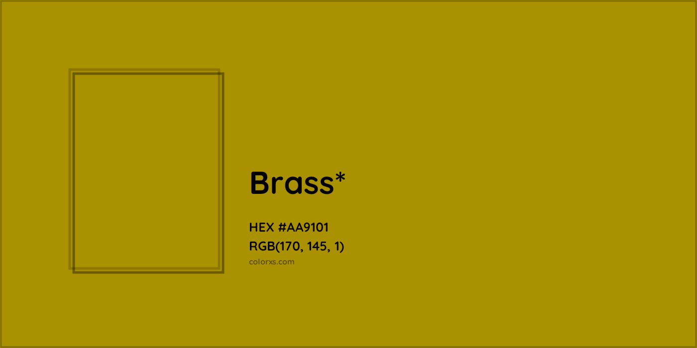 HEX #AA9101 Color Name, Color Code, Palettes, Similar Paints, Images