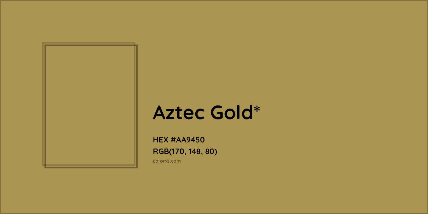 HEX #AA9450 Color Name, Color Code, Palettes, Similar Paints, Images