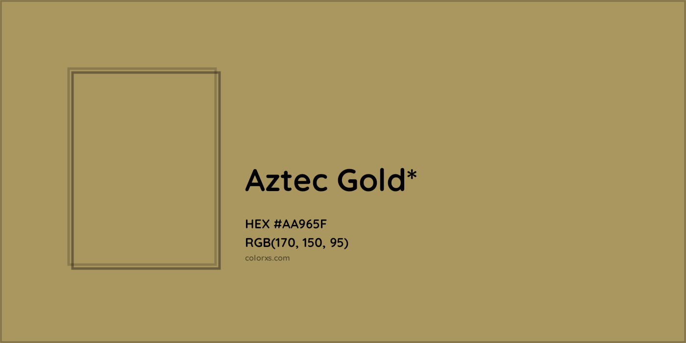 HEX #AA965F Color Name, Color Code, Palettes, Similar Paints, Images