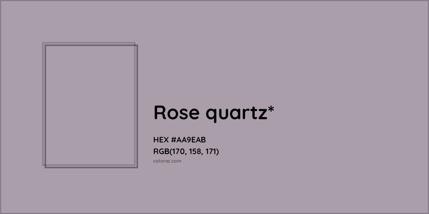 HEX #AA9EAB Color Name, Color Code, Palettes, Similar Paints, Images
