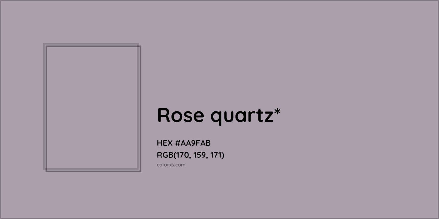 HEX #AA9FAB Color Name, Color Code, Palettes, Similar Paints, Images
