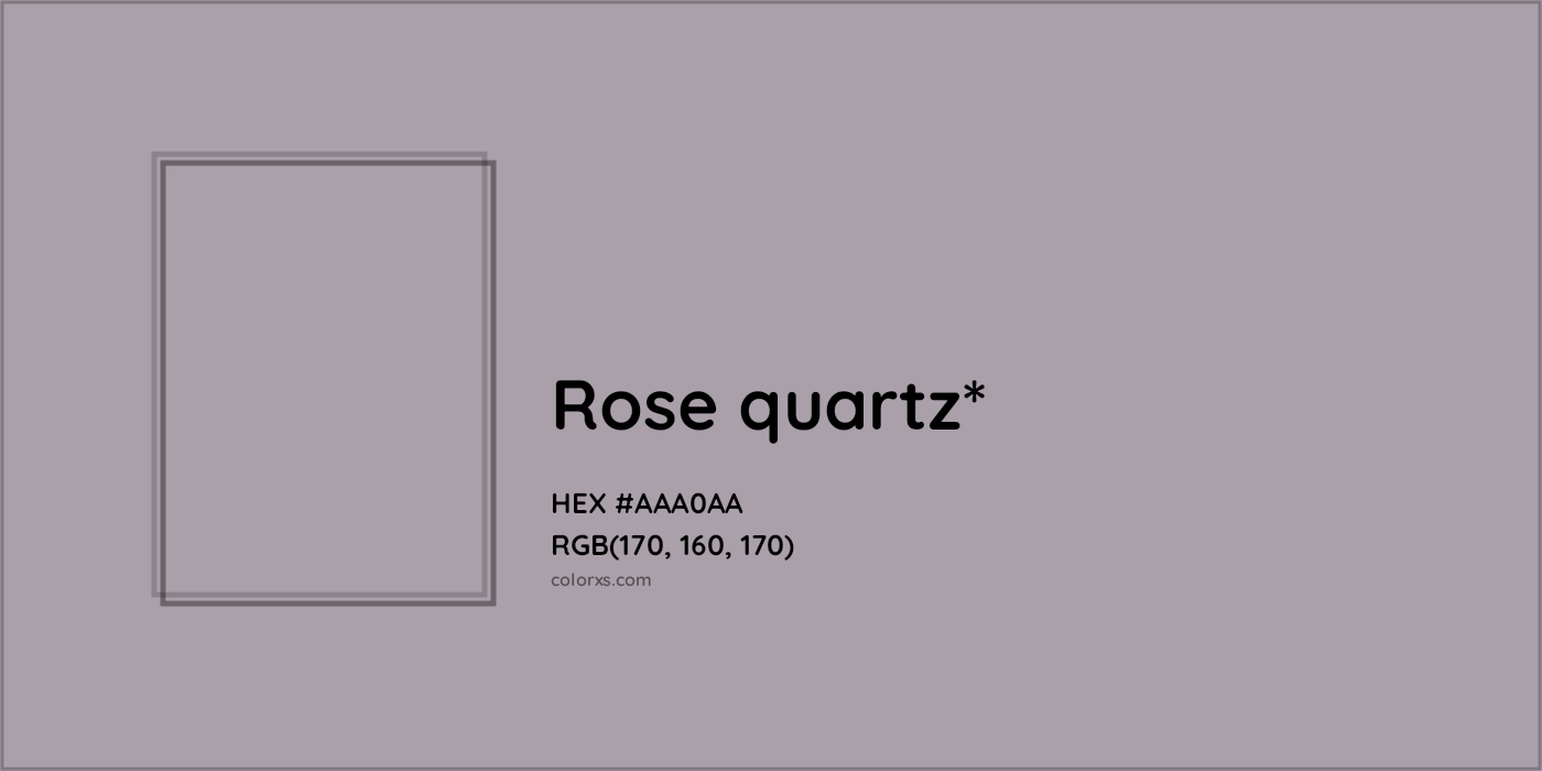 HEX #AAA0AA Color Name, Color Code, Palettes, Similar Paints, Images