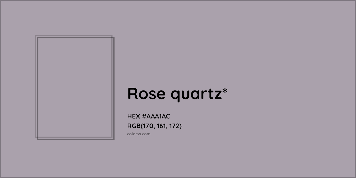 HEX #AAA1AC Color Name, Color Code, Palettes, Similar Paints, Images