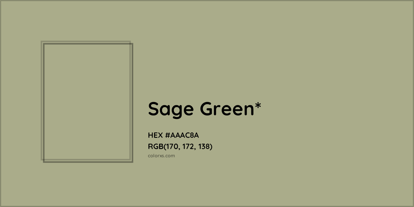 HEX #AAAC8A Color Name, Color Code, Palettes, Similar Paints, Images