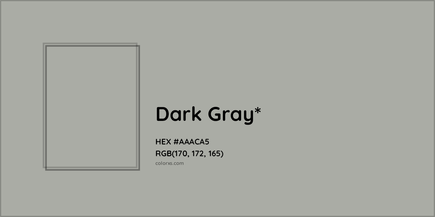 HEX #AAACA5 Color Name, Color Code, Palettes, Similar Paints, Images