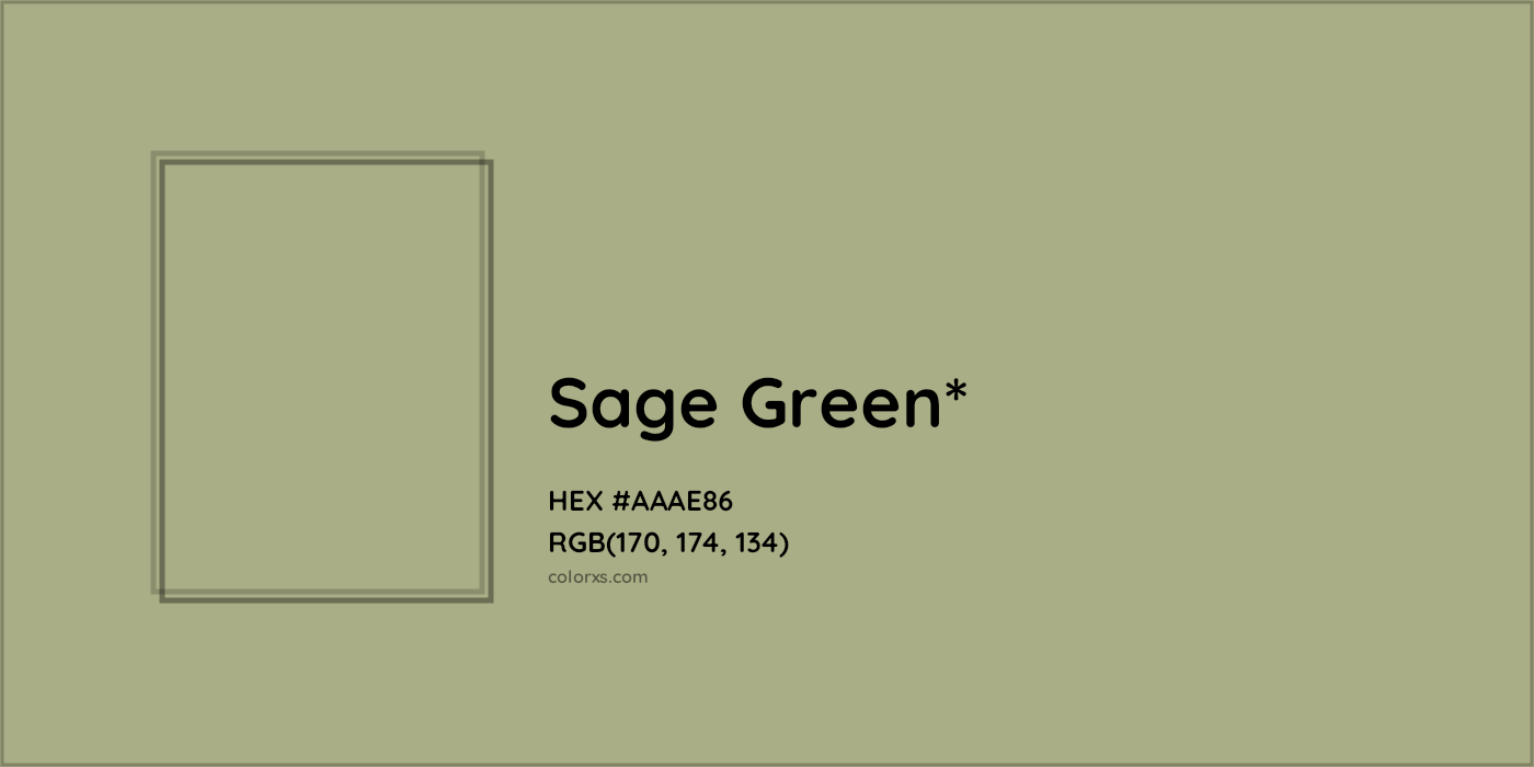 HEX #AAAE86 Color Name, Color Code, Palettes, Similar Paints, Images