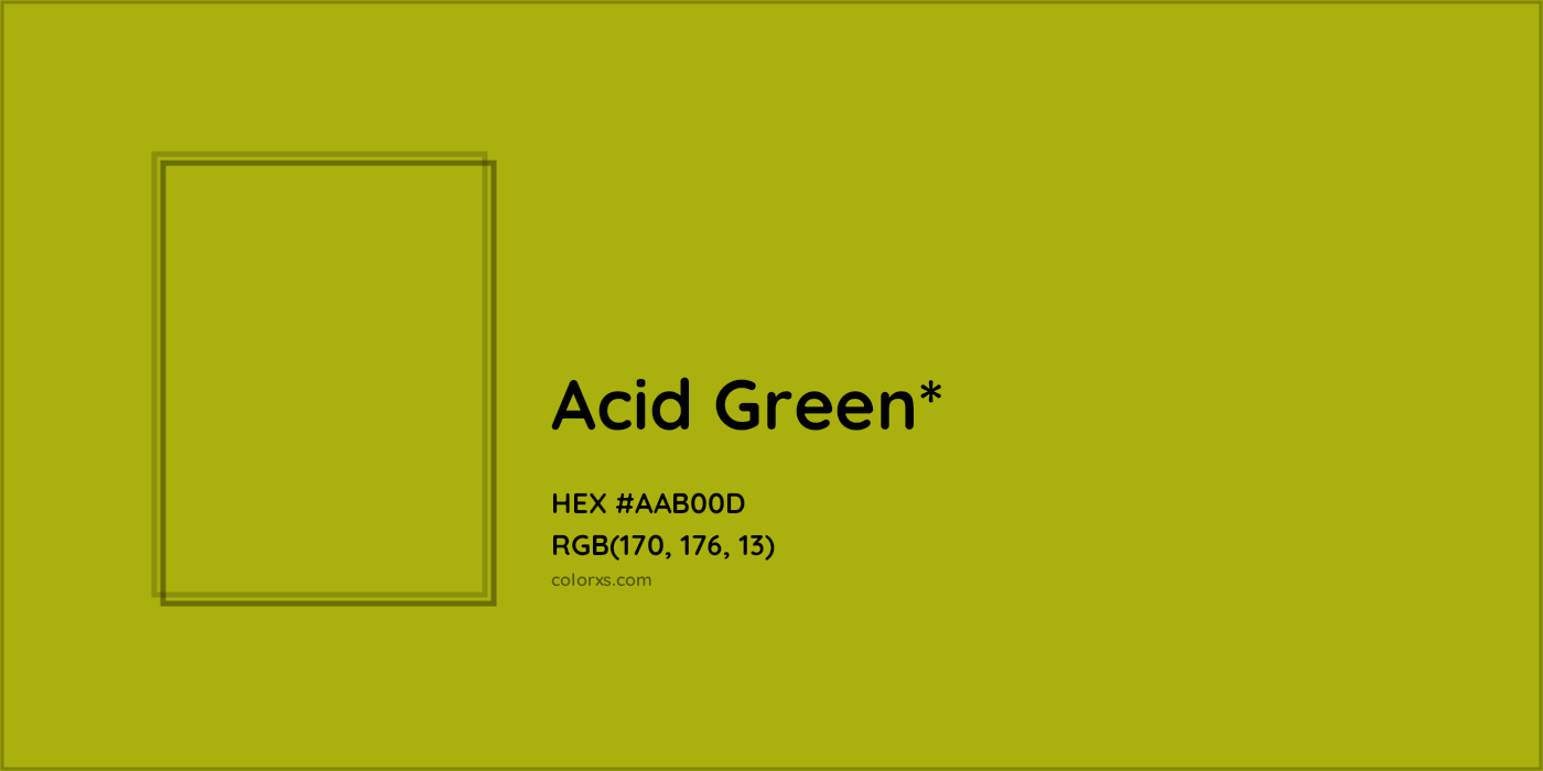 HEX #AAB00D Color Name, Color Code, Palettes, Similar Paints, Images