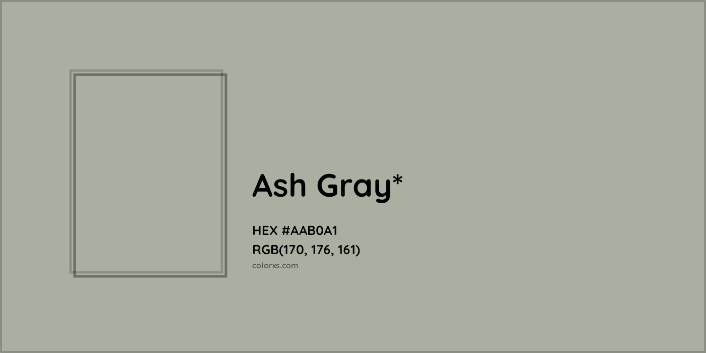 HEX #AAB0A1 Color Name, Color Code, Palettes, Similar Paints, Images