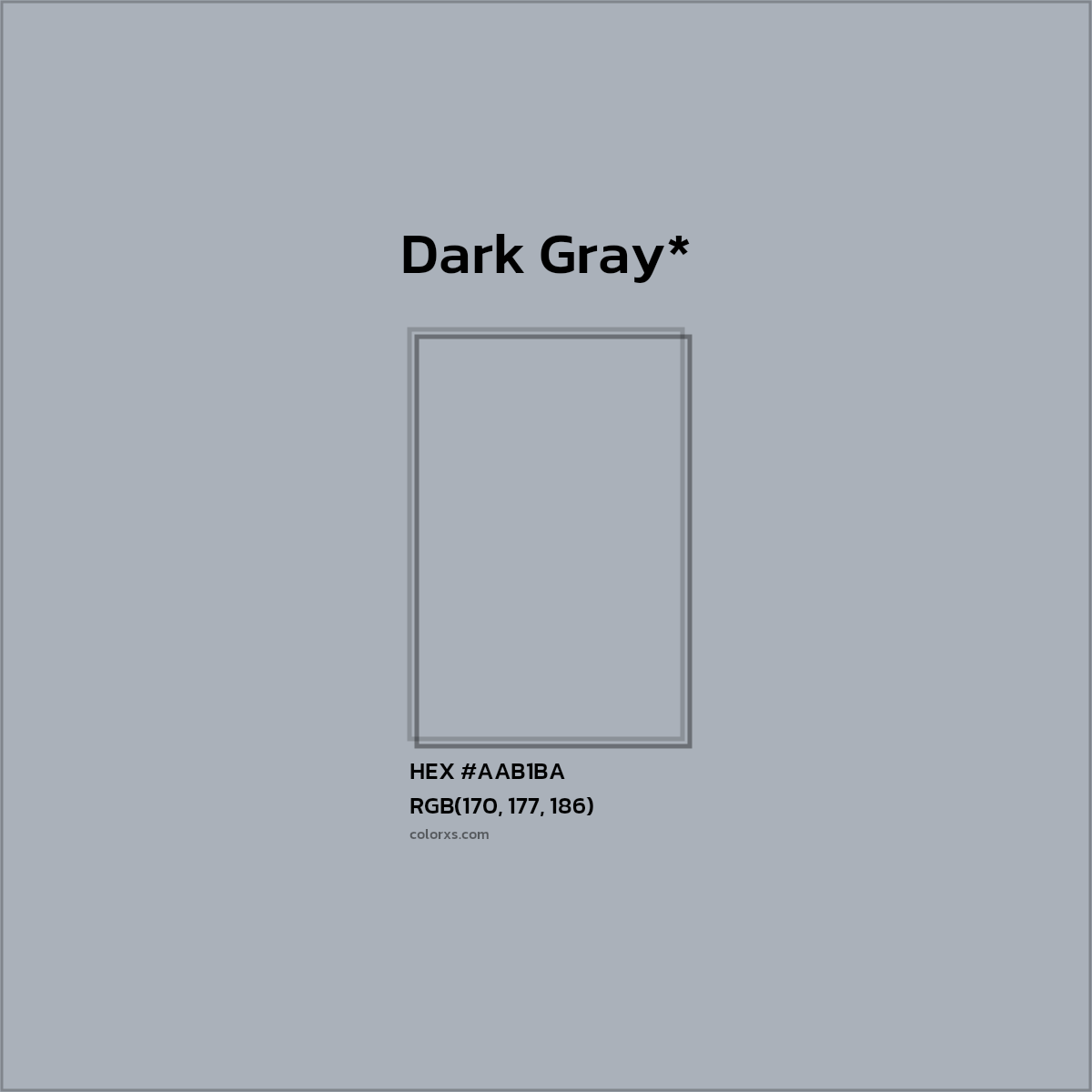 HEX #AAB1BA Color Name, Color Code, Palettes, Similar Paints, Images