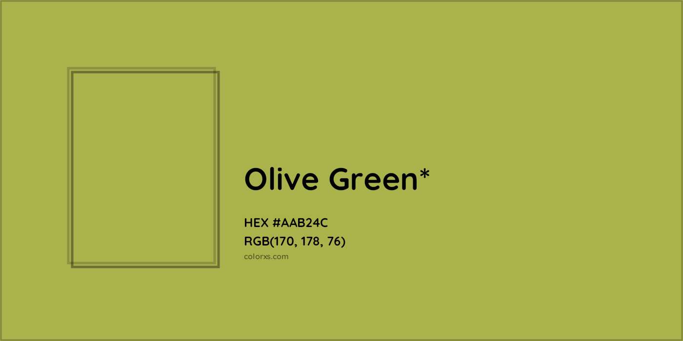 HEX #AAB24C Color Name, Color Code, Palettes, Similar Paints, Images