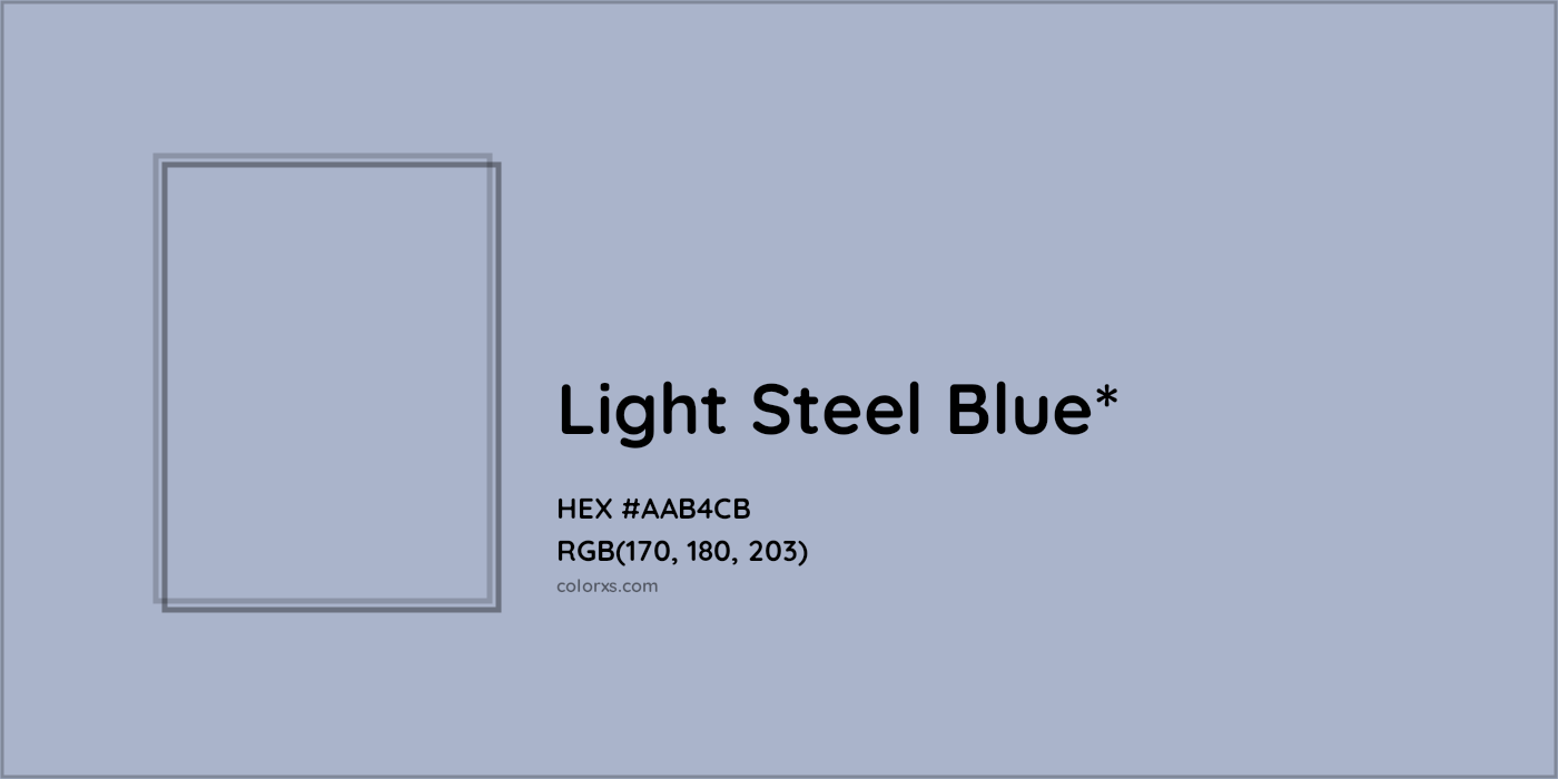 HEX #AAB4CB Color Name, Color Code, Palettes, Similar Paints, Images