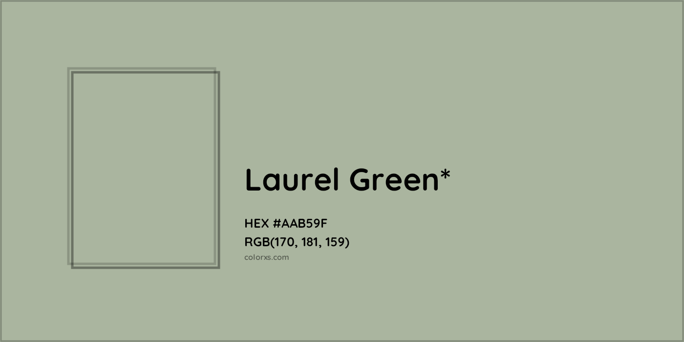 HEX #AAB59F Color Name, Color Code, Palettes, Similar Paints, Images