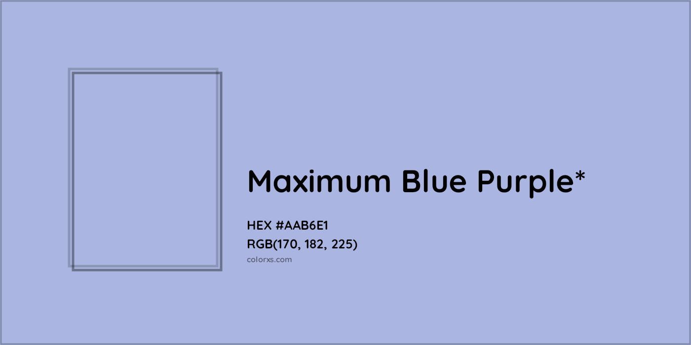 HEX #AAB6E1 Color Name, Color Code, Palettes, Similar Paints, Images