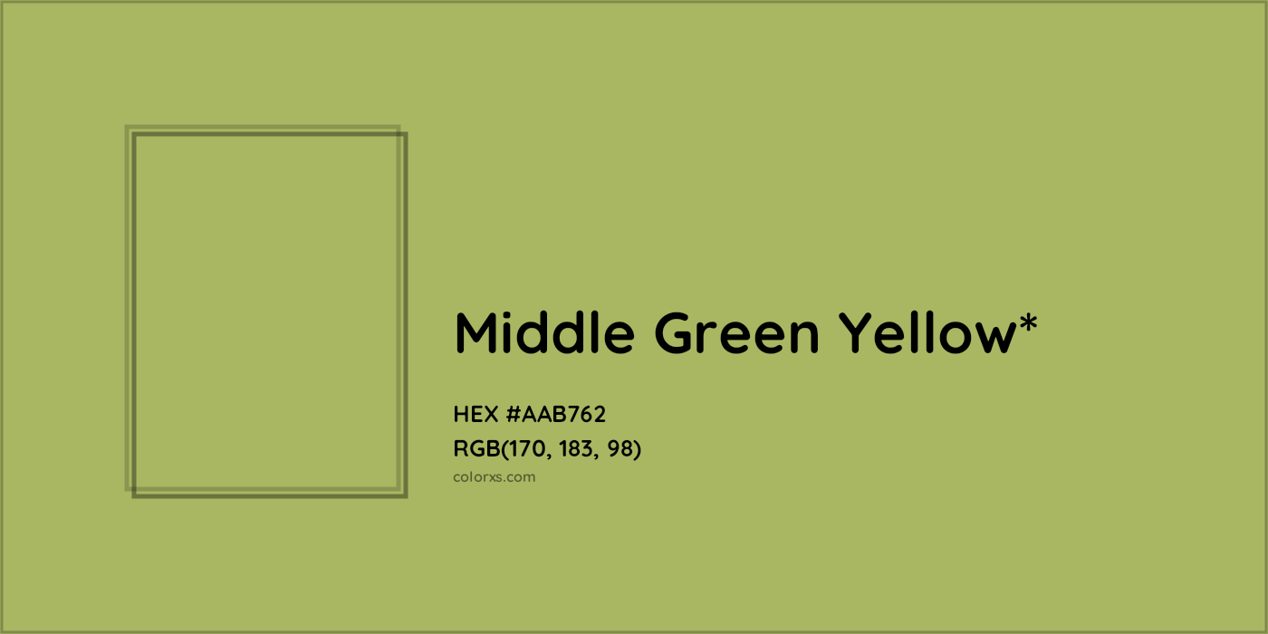 HEX #AAB762 Color Name, Color Code, Palettes, Similar Paints, Images