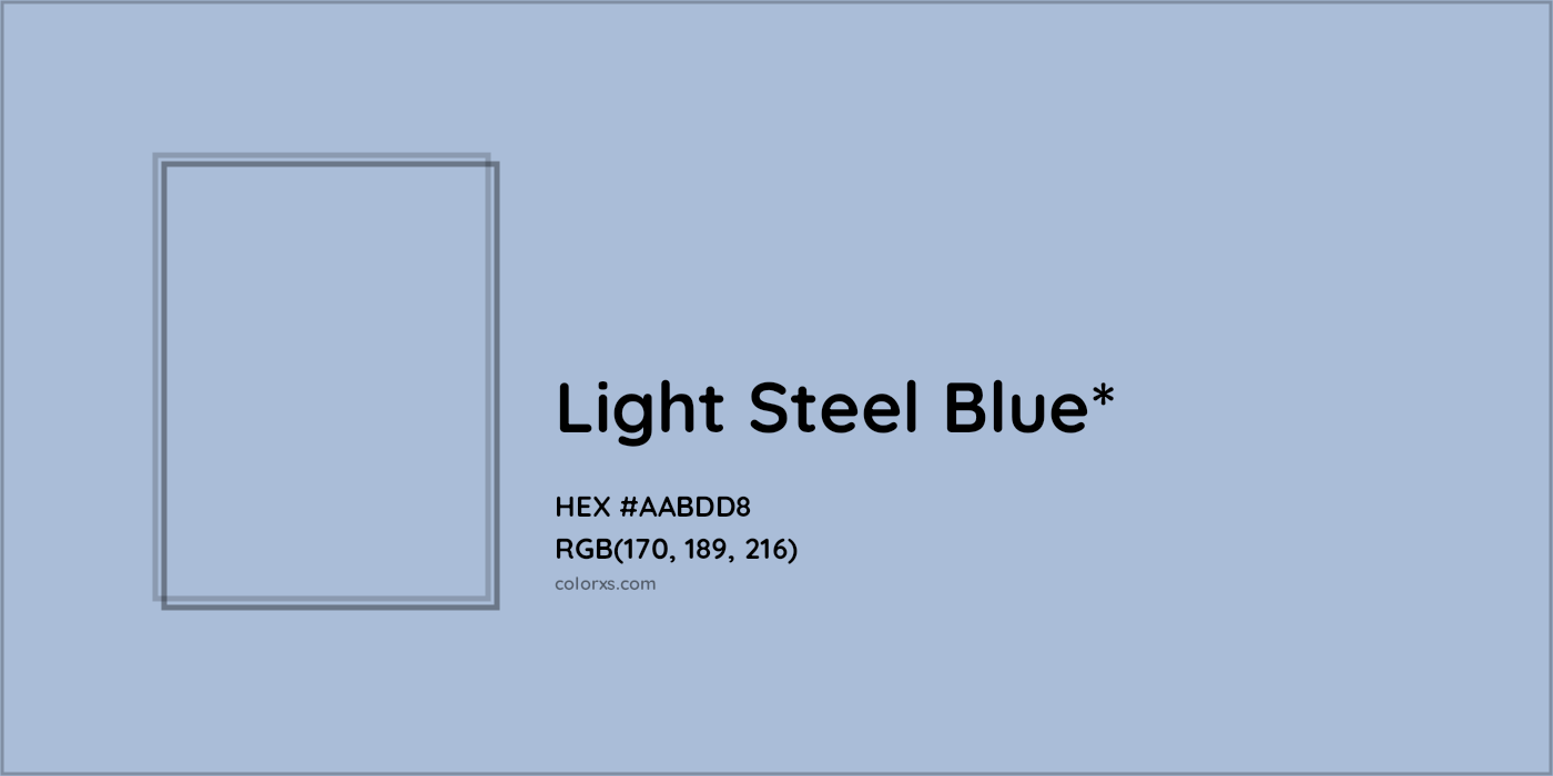 HEX #AABDD8 Color Name, Color Code, Palettes, Similar Paints, Images