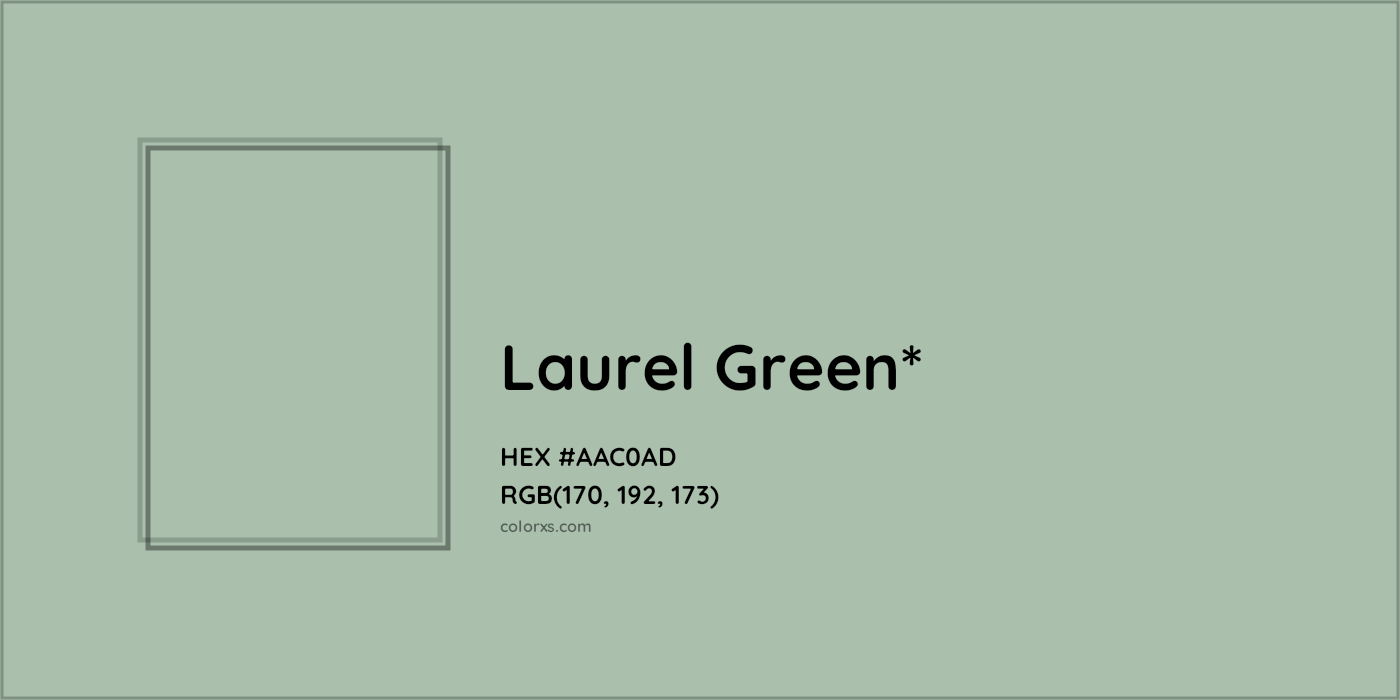 HEX #AAC0AD Color Name, Color Code, Palettes, Similar Paints, Images