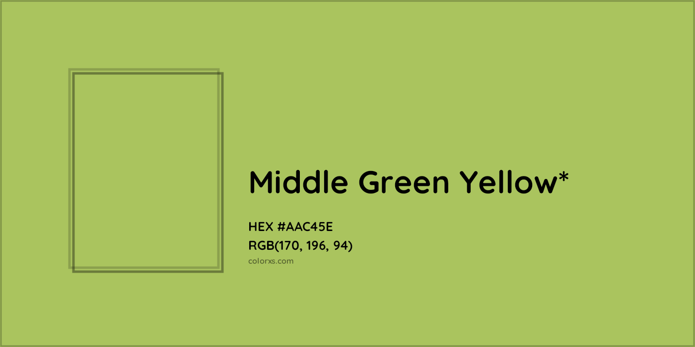 HEX #AAC45E Color Name, Color Code, Palettes, Similar Paints, Images