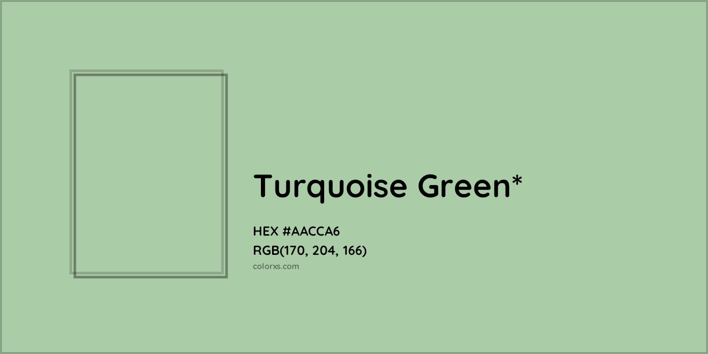 HEX #AACCA6 Color Name, Color Code, Palettes, Similar Paints, Images