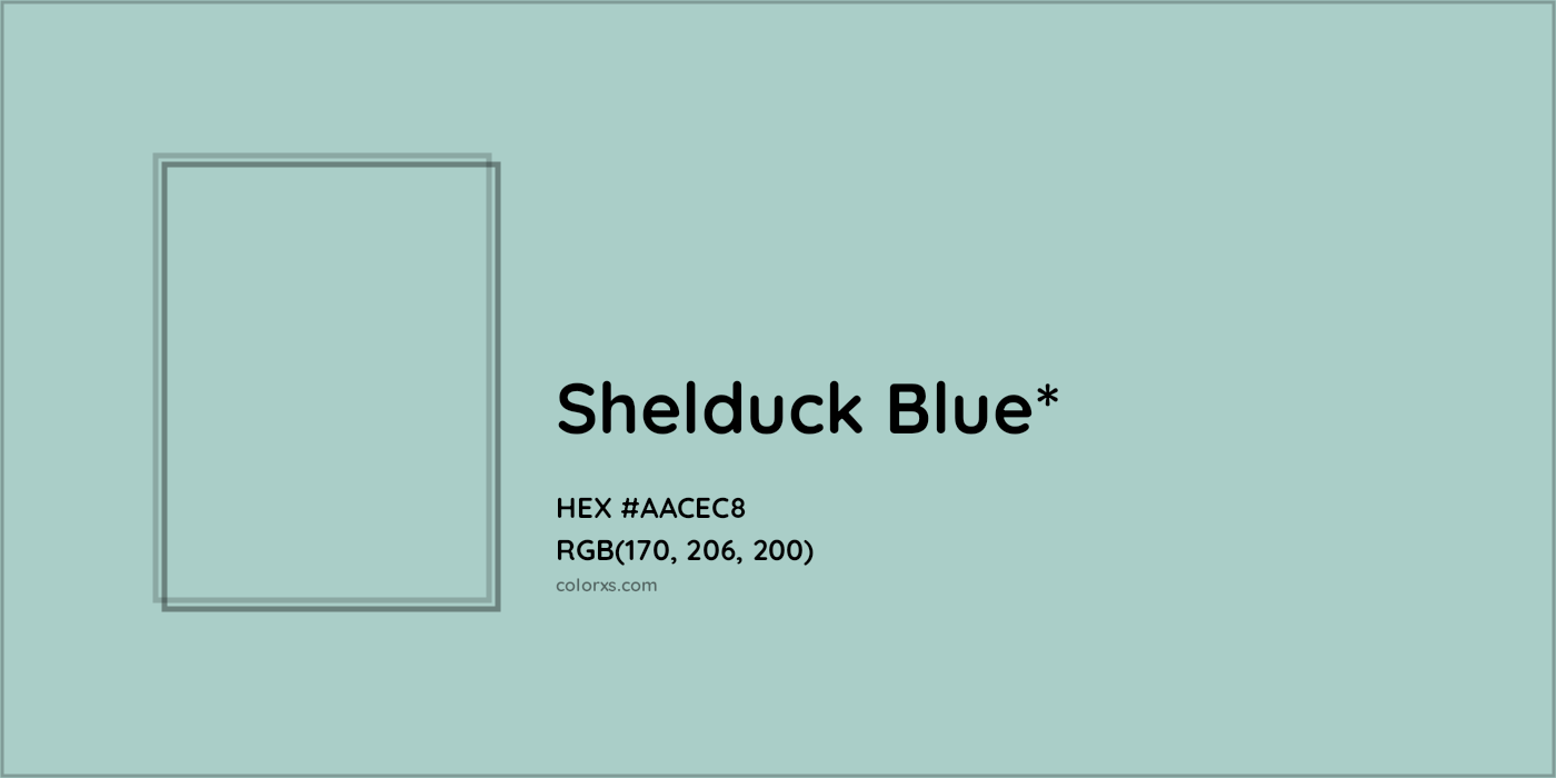 HEX #AACEC8 Color Name, Color Code, Palettes, Similar Paints, Images