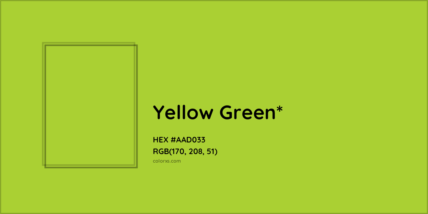 HEX #AAD033 Color Name, Color Code, Palettes, Similar Paints, Images