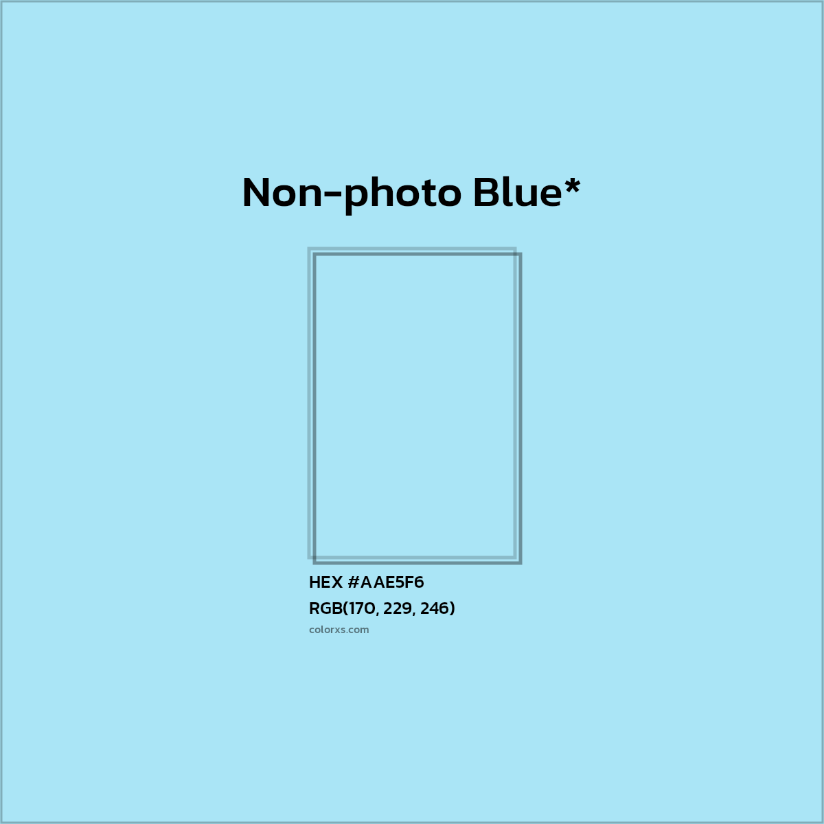 HEX #AAE5F6 Color Name, Color Code, Palettes, Similar Paints, Images