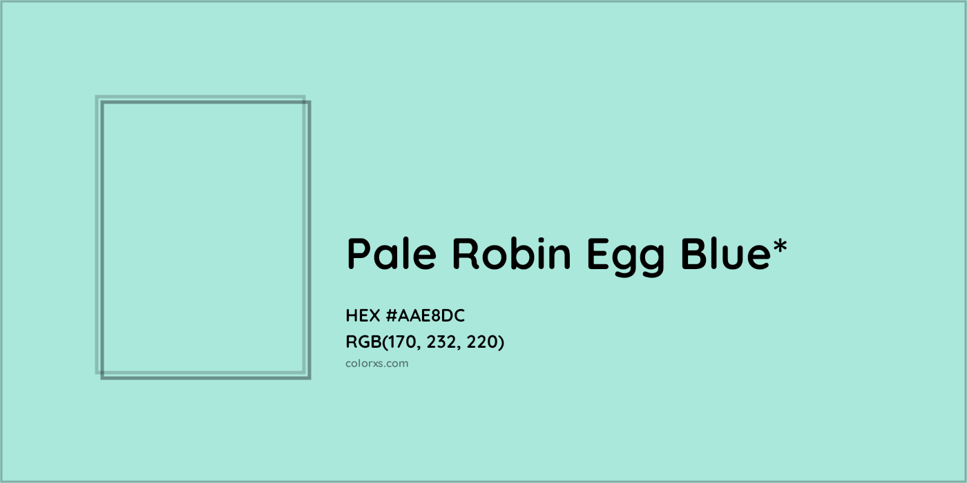 HEX #AAE8DC Color Name, Color Code, Palettes, Similar Paints, Images