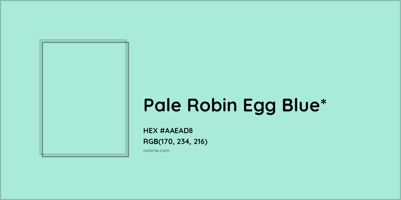 HEX #AAEAD8 Color Name, Color Code, Palettes, Similar Paints, Images
