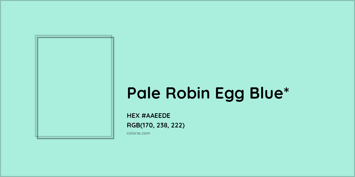HEX #AAEEDE Color Name, Color Code, Palettes, Similar Paints, Images