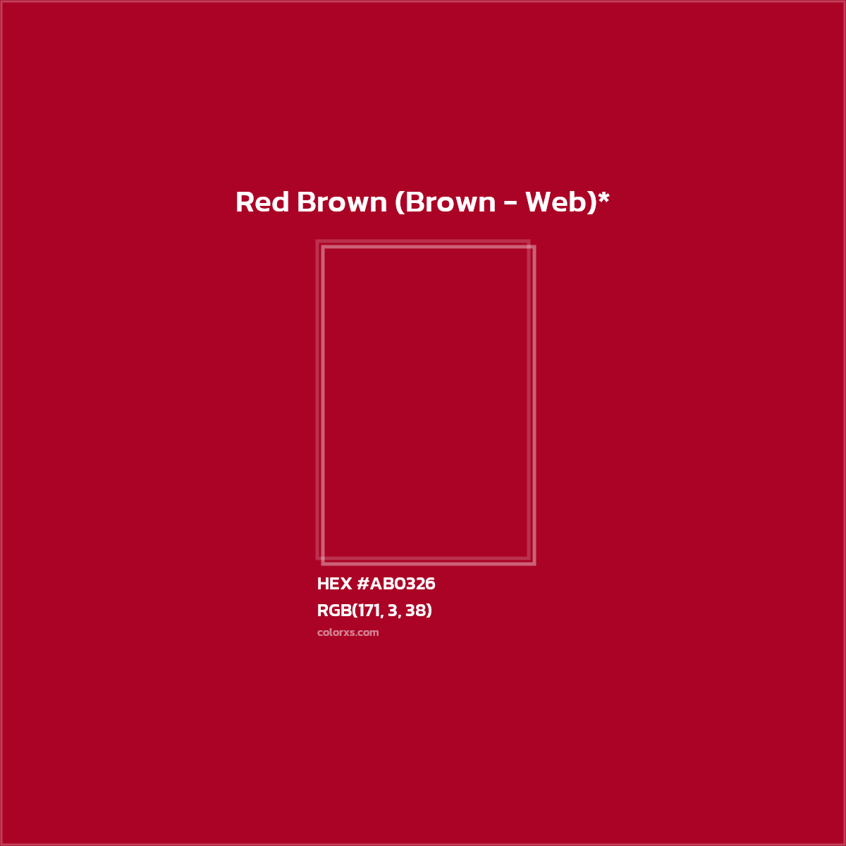 HEX #AB0326 Color Name, Color Code, Palettes, Similar Paints, Images