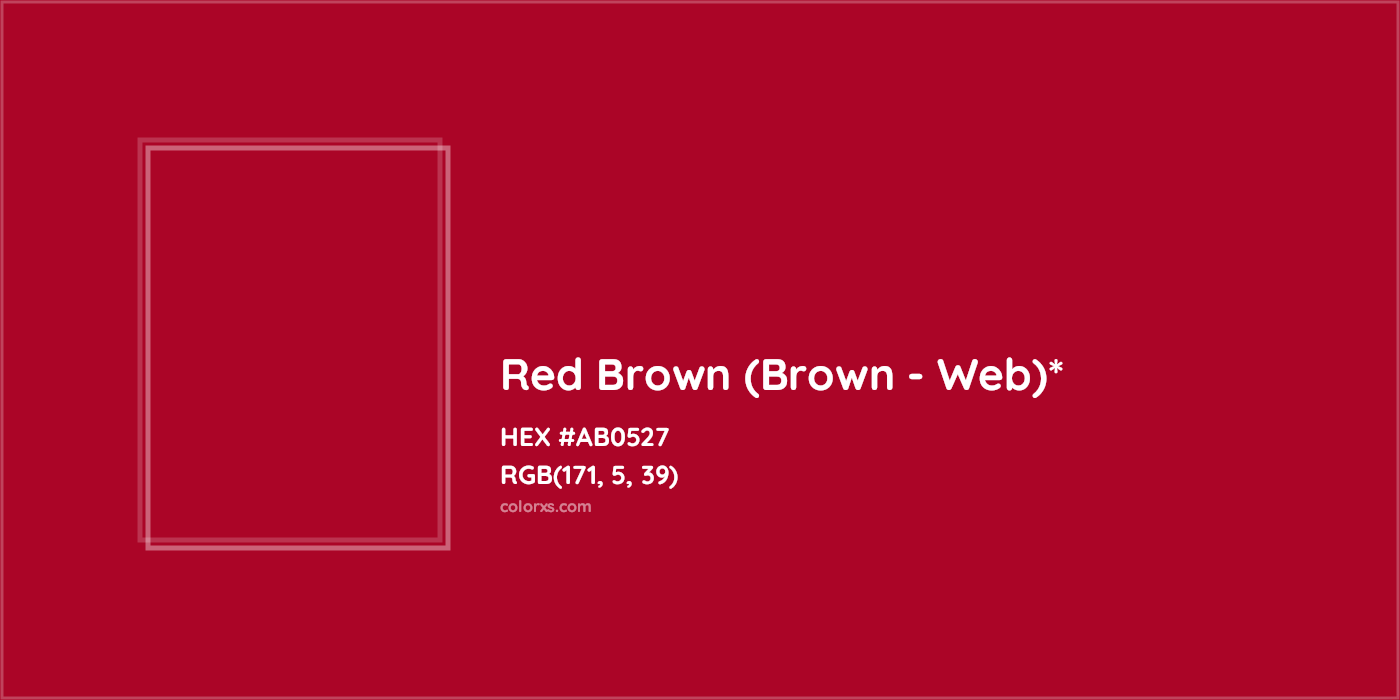 HEX #AB0527 Color Name, Color Code, Palettes, Similar Paints, Images