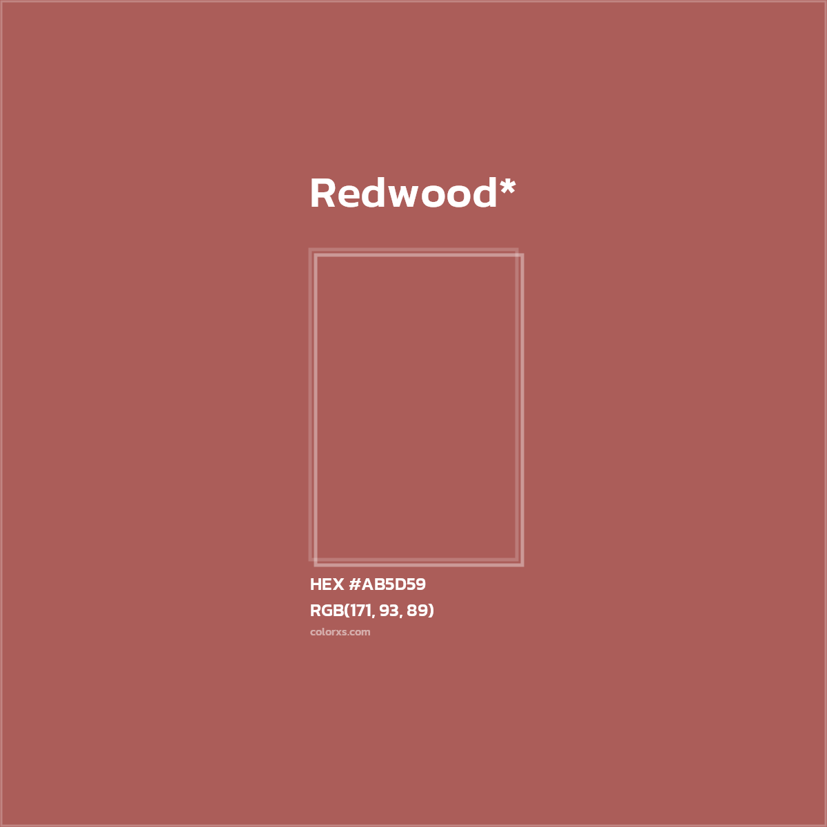 HEX #AB5D59 Color Name, Color Code, Palettes, Similar Paints, Images