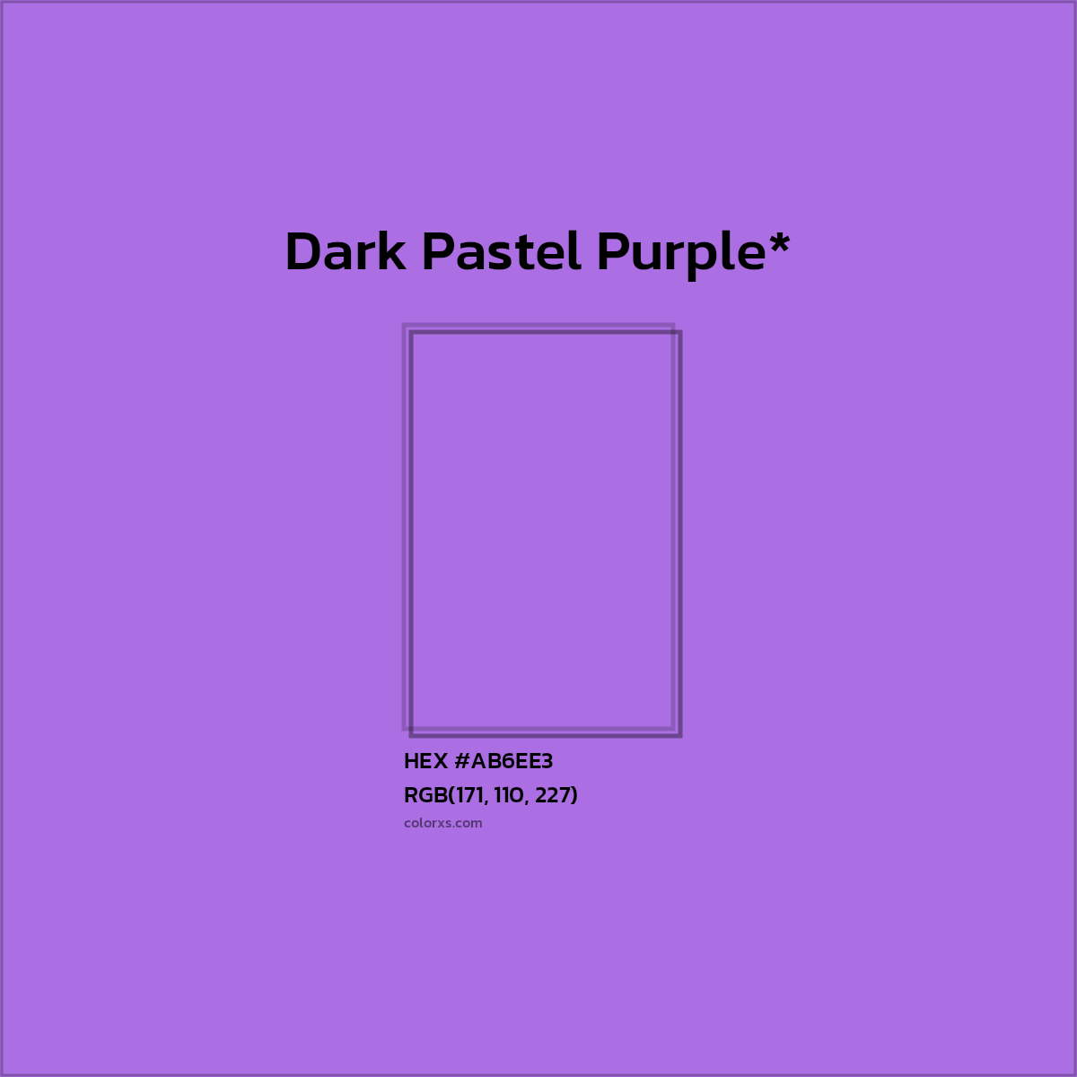 HEX #AB6EE3 Color Name, Color Code, Palettes, Similar Paints, Images