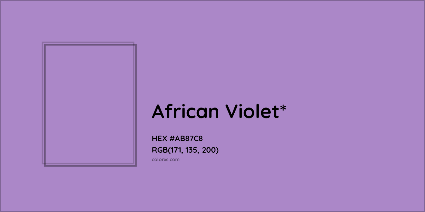 HEX #AB87C8 Color Name, Color Code, Palettes, Similar Paints, Images