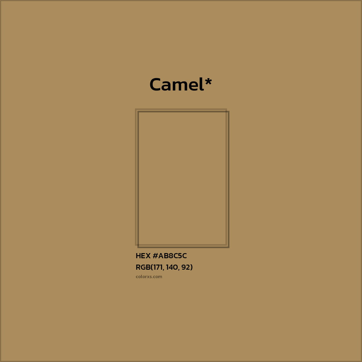 HEX #AB8C5C Color Name, Color Code, Palettes, Similar Paints, Images