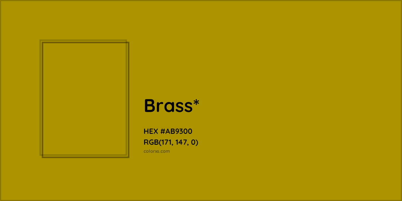HEX #AB9300 Color Name, Color Code, Palettes, Similar Paints, Images