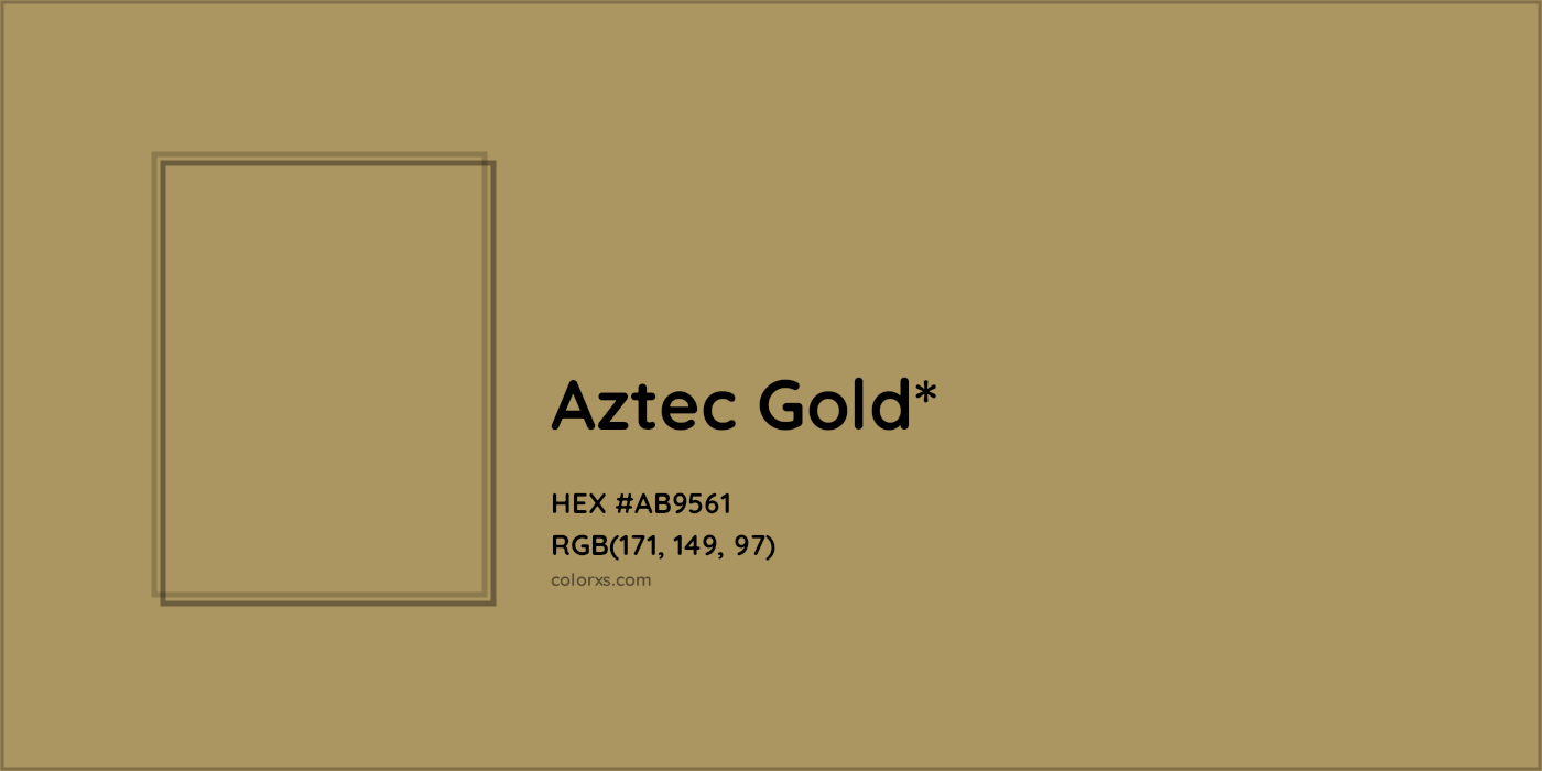 HEX #AB9561 Color Name, Color Code, Palettes, Similar Paints, Images
